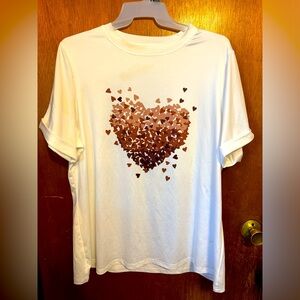 Temu Heart T-shirt